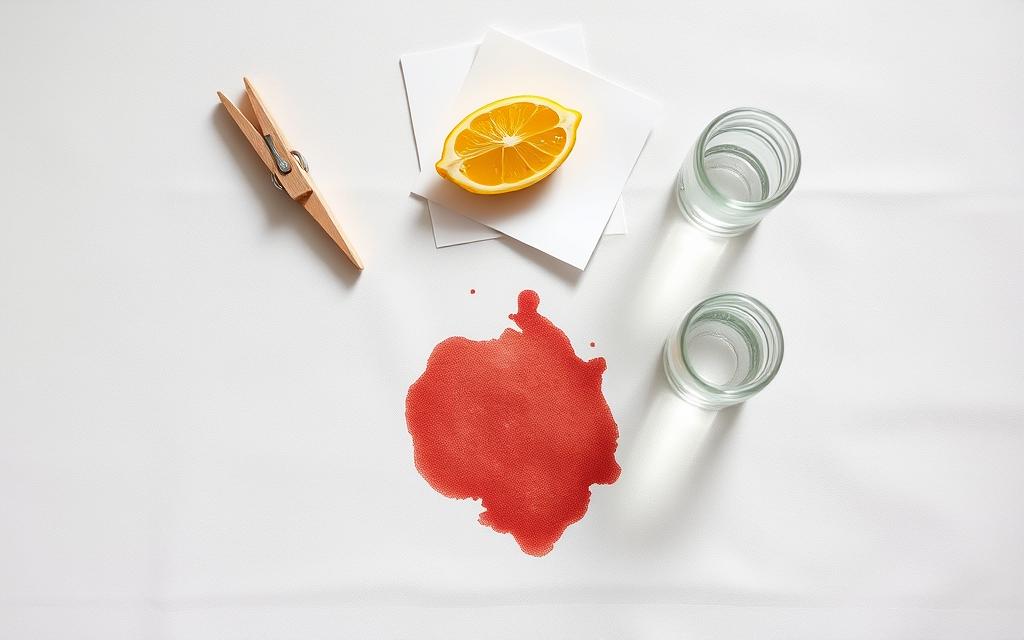A pristine white tablecloth, its surface marred by a bold, organic ink stain. Atop it, an array of everyday household items - a clothespin, a lemon wedge, a blotting paper, and a small glass jar filled with a clear, viscous liquid. Soft, diffuse lighting illuminates the scene, casting subtle shadows that add depth and dimension. The composition is carefully balanced, drawing the viewer's eye to the various stain-fighting tools and their potential uses. The overall mood is one of problem-solving and practical solutions, inviting the viewer to consider the effective techniques for preventing and removing unsightly ink blots. A pristine white tablecloth, its surface marred by a bold, organic ink stain. Atop it, an array of everyday household items - a clothespin, a lemon wedge, a blotting paper, and a small glass jar filled with a clear, viscous liquid. Soft, diffuse lighting illuminates the scene, casting subtle shadows that add depth and dimension. The composition is carefully balanced, drawing the viewer's eye to the various stain-fighting tools and their potential uses. The overall mood is one of problem-solving and practical solutions, inviting the viewer to consider the effective techniques for preventing and removing unsightly ink blots.