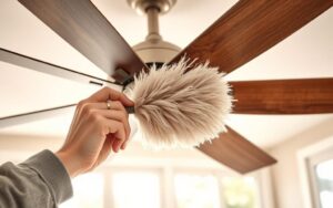 ceiling fan cleaning