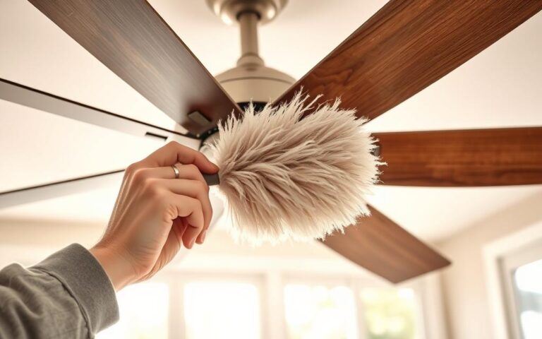 ceiling fan cleaning