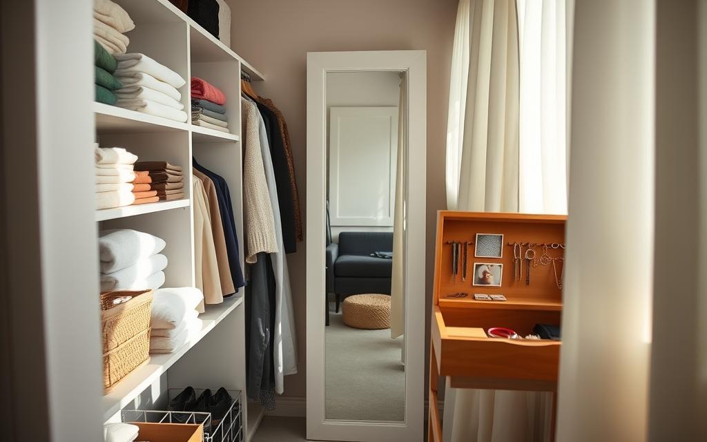 closet decluttering