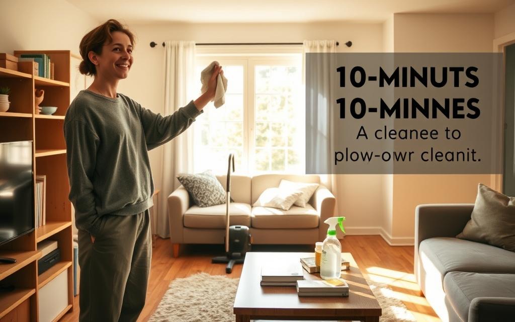 10 minute daily cleaning routine at home