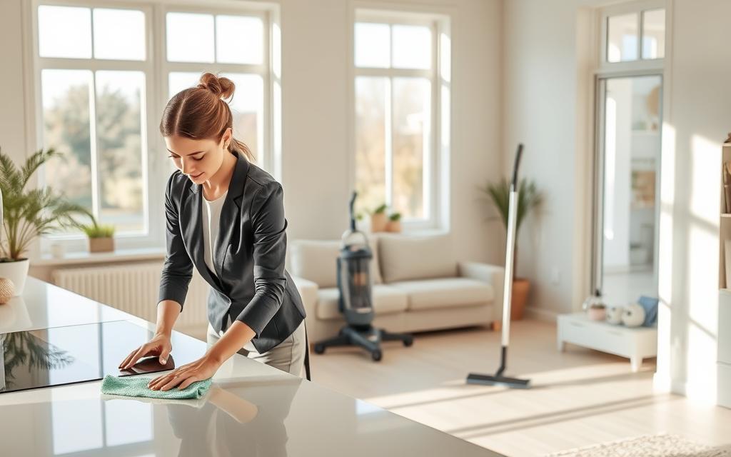 daily cleaning routine for busy people