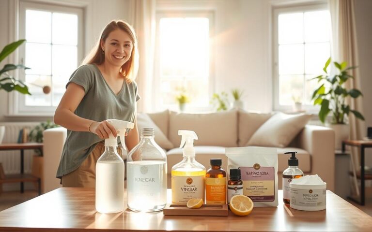 how to clean house without toxic products