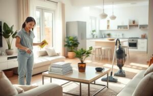how to keep house clean with minimal effort