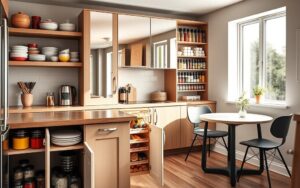 how to organize small kitchen space efficiently