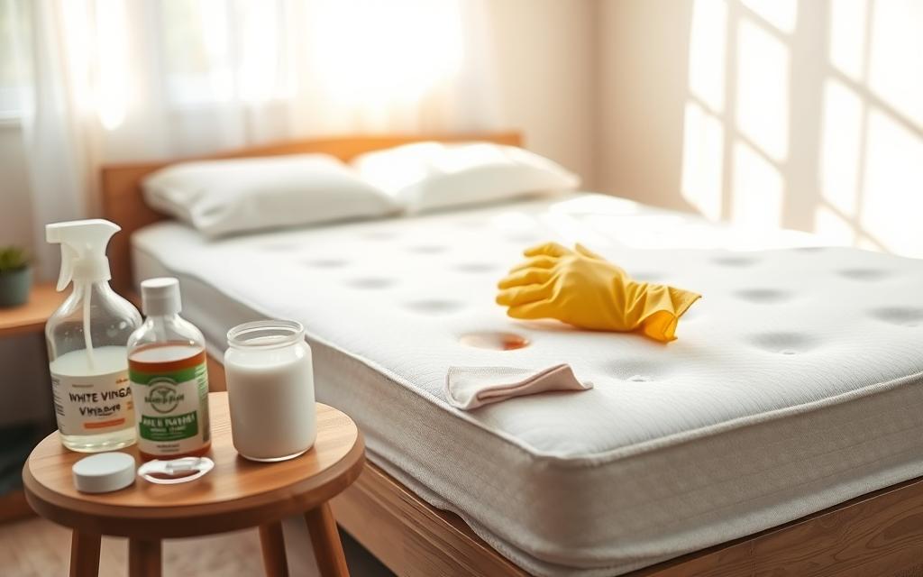 how to remove stains from mattress naturally